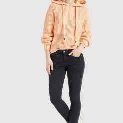 Bestpreis 👍 Khujo HEDVIG - Strickpullover - Aprikot, Damen ⭐ -Khujo Verkaufsladen 00e4821a39454f60b908230ae4524613