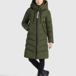 Brandneu 👍 Khujo AYLEENA2 - Wintermantel - Dunkeloliv, Damen ❤️ -Khujo Verkaufsladen 0144eb8035ad4d078cff9f2d05ebaf3a