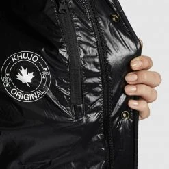 Coupon 🤩 Khujo GERDA SHINY - Wintermantel - Schwarz, Damen ❤️ -Khujo Verkaufsladen 018f26bbaec54943ba48a0e00317a0e1