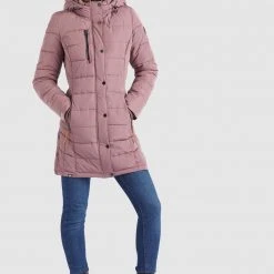 Blitzangebot ⌛ Khujo DELINAS - Wintermantel - Beige-rosa, Damen 😀