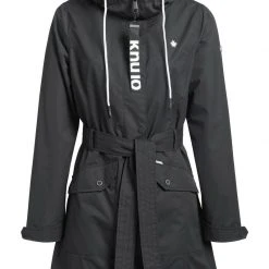 Aktion ❤️ Khujo LAUREN - Trenchcoat - Schwarz, Damen 😉 -Khujo Verkaufsladen 0286cdc585db476ba35e45b2bc162e84