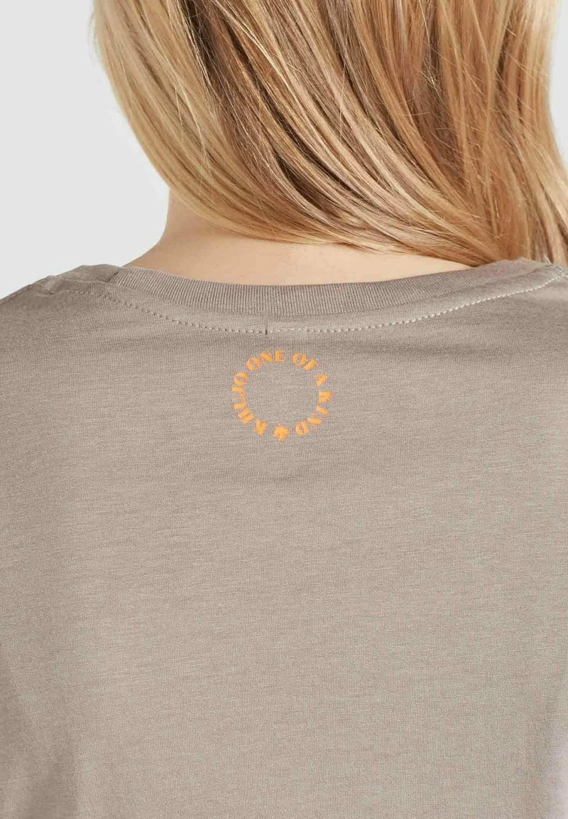 Bester Verkauf ⭐ Khujo FRANCESCA SMILE - T-Shirt Print - Graubraun, Damen ✔️ 5 Bester Verkauf ⭐ Khujo FRANCESCA SMILE - T-Shirt Print - Graubraun, Damen ✔️ – Bild 5