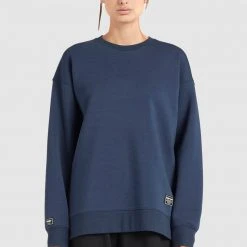 Am billigsten 🎁 Khujo RAINE - Sweatshirt - Dark Blue, Damen ⌛