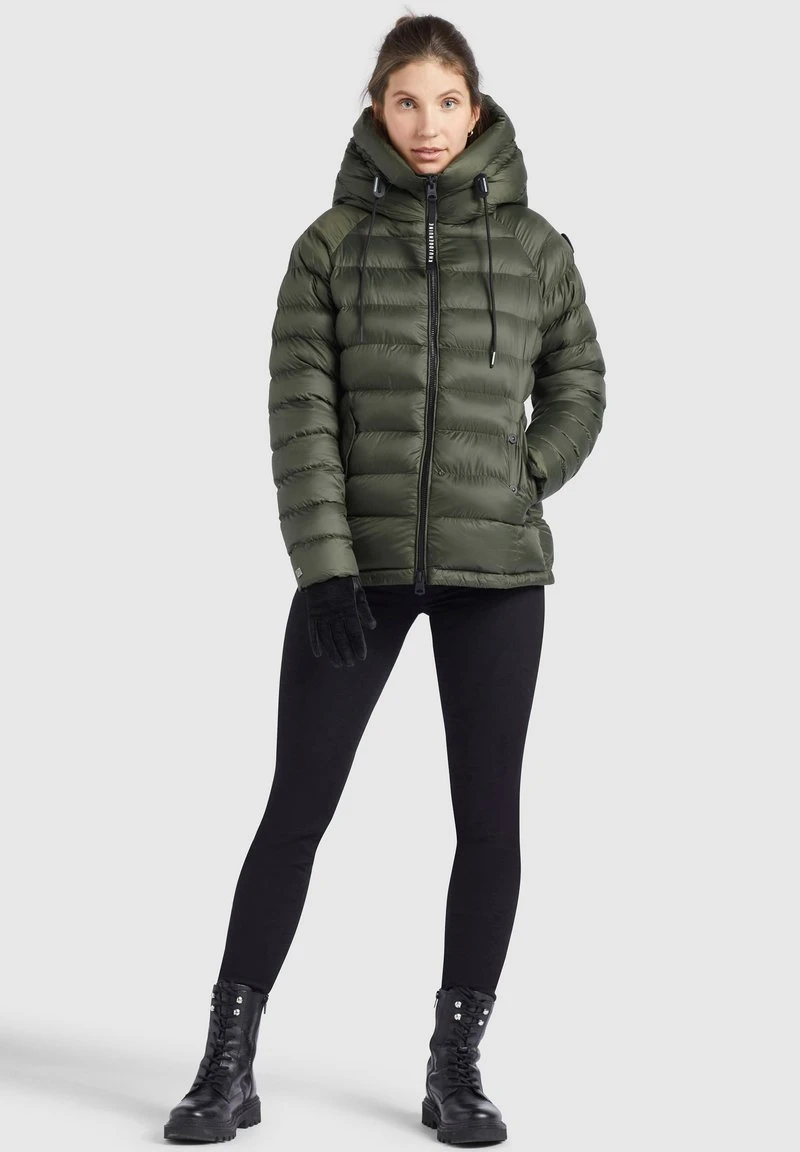 Rabatt 🔔 Khujo SANTA SHINE - Winterjacke - Dunkeloliv, Damen 🎉 1 Rabatt 🔔 Khujo SANTA SHINE - Winterjacke - Dunkeloliv, Damen 🎉
