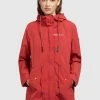 Coupon 👍 Khujo CAIMA - Parka - Rot, Damen 🧨