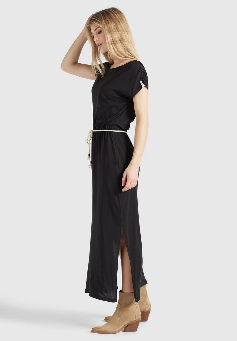 Aktion 🔔 Khujo DOREEN - Maxikleid - Schwarz, Damen ⭐ 4 Aktion 🔔 Khujo DOREEN - Maxikleid - Schwarz, Damen ⭐ – Bild 4
