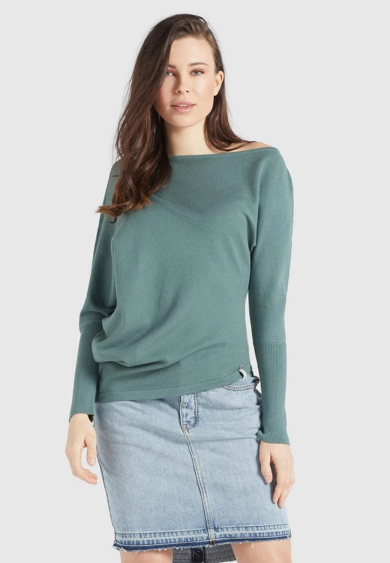 Brandneu ✔️ Khujo YODES - Strickpullover - Aqua, Damen ⌛ 1 Brandneu ✔️ Khujo YODES - Strickpullover - Aqua, Damen ⌛