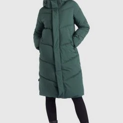 Blitzangebot 🤩 Khujo TORINO - Wintermantel - Dunkelgrün, Damen 🌟