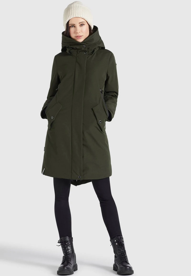 Blitzangebot 😀 Khujo CHARLYN2 - Wintermantel - Dunkeloliv Polyester, Damen 🤩 2 Blitzangebot 😀 Khujo CHARLYN2 - Wintermantel - Dunkeloliv Polyester, Damen 🤩 – Bild 2