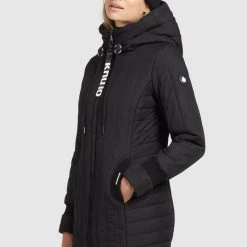 Angebote ✔️ Khujo JERRY PRIME5 STRUCTURED - Wintermantel - Schwarz, Damen 🧨 -Khujo Verkaufsladen 077319f57d22493e8cb1bb6be5a8bd80