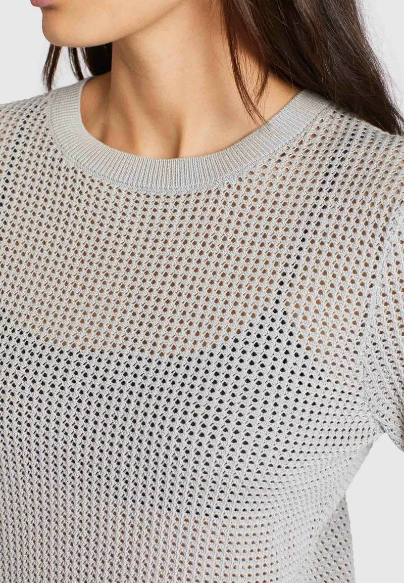 Brandneu ✔️ Khujo COSIMA - Strickpullover - Light Grey, Damen 🎉 6 Brandneu ✔️ Khujo COSIMA - Strickpullover - Light Grey, Damen 🎉 – Bild 6