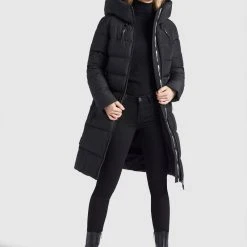 Neu 🧨 Khujo JILIAS - Wintermantel - Schwarz, Damen 🛒 -Khujo Verkaufsladen 08f7c7458c114ef6bd18c18c592215e9