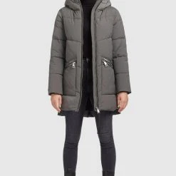 Am billigsten 🎉 Khujo BINE - Wintermantel - Graugrün, Damen 😍 -Khujo Verkaufsladen 0aa85f3f5e1844bb8e3d09f7457f86be