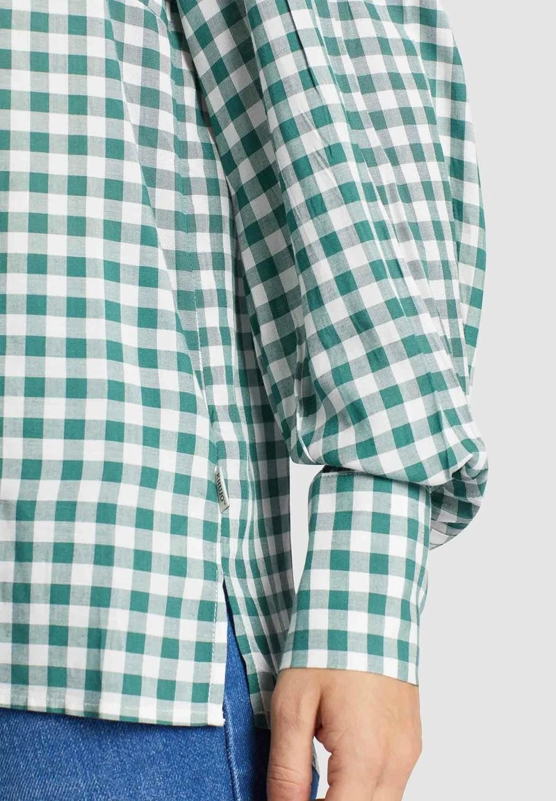 Billig 🎁 Khujo DAMINA - Bluse - Green/white, Damen 😀 5 Billig 🎁 Khujo DAMINA - Bluse - Green/white, Damen 😀 – Bild 5