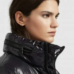 Auslauf ⭐ Khujo BLONDIE SHINY - Winterjacke - Schwarz, Damen 😉 -Khujo Verkaufsladen 0b2bbb760b0e4cc59c74d3e286583a69