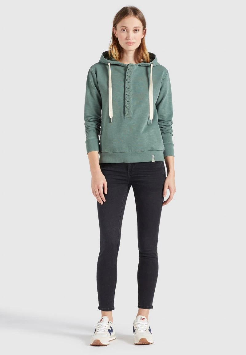 Billig ⌛ Khujo KEIKI - Kapuzenpullover - Aqua Gewaschen, Damen 🥰 2 Billig ⌛ Khujo KEIKI - Kapuzenpullover - Aqua Gewaschen, Damen 🥰 – Bild 2