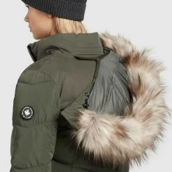 Schlussverkauf 💯 Khujo LUBECK LONG5 - Wintermantel - Dunkeloliv, Damen 🎉 -Khujo Verkaufsladen 0c5b6eb071934efab56d35986ffb0585