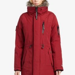 Brandneu ⭐ Khujo LIZIE - Wintermantel - Red, Damen 🤩