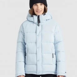 Besorgen 😉 Khujo GERDA MATT - Winterjacke - Hellblau, Damen ✨