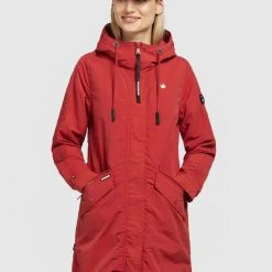 Neu 🔥 Khujo GAMES - Parka - Rot, Damen ⭐