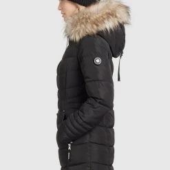 Auslauf ✔️ Khujo AMARAY2 - Wintermantel - Schwarz, Damen 🎉 -Khujo Verkaufsladen 0d4f8b3a19184b11922f270ef0555e57