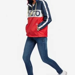 Großhandel ✨ Khujo ELIANA - Windbreaker - Blue/white/red, Damen 😍 -Khujo Verkaufsladen 0d4fd978b88a450185e9f7fdd8ff428f