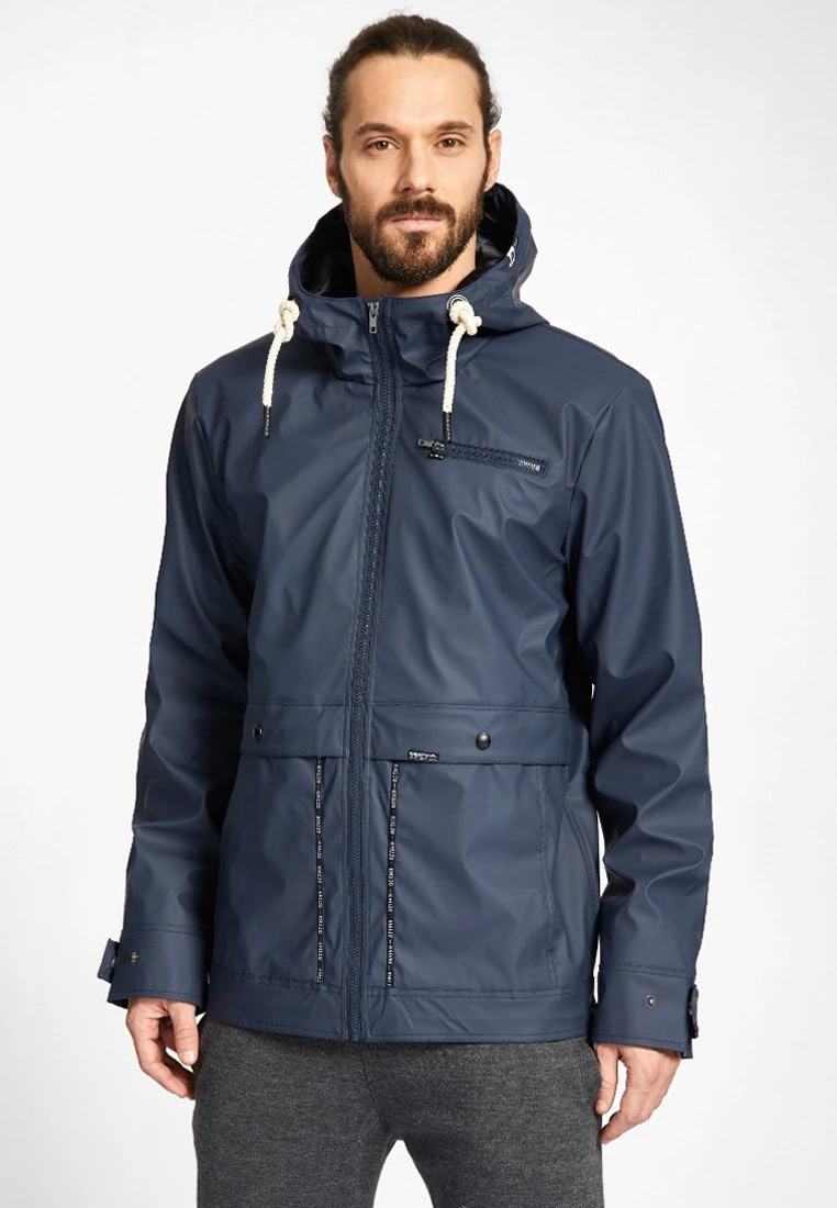Bester Verkauf 😀 Khujo DARKIN - Regenjacke / Wasserabweisende Jacke - Dunkelblau, Herren ⭐ 1 Bester Verkauf 😀 Khujo DARKIN - Regenjacke / Wasserabweisende Jacke - Dunkelblau, Herren ⭐