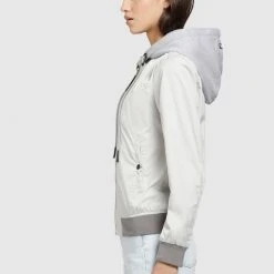 Am billigsten ❤️ Khujo PERSEE - Leichte Jacke - Hellgrau, Damen ⭐ -Khujo Verkaufsladen 0f1eae4baf2b406e9713fd9b76d8ad92