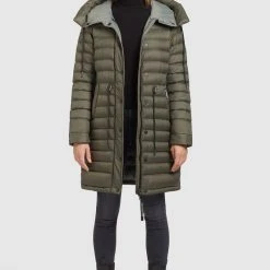 Budget ❤️ Khujo NIANA2 SHINE - Wintermantel - Dunkeloliv, Damen ⌛ -Khujo Verkaufsladen 0fde94aa8ca94b66a58f139913f67b91