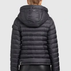 Auslauf 🥰 Khujo LOVINA2 SHINE - Leichte Jacke - Schwarz, Damen 💯 -Khujo Verkaufsladen 10ce8cda061d49f1ac89ee4a53d54610