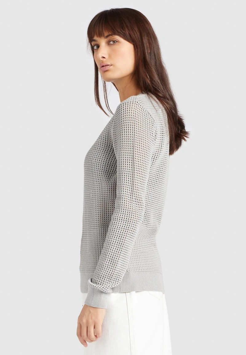 Brandneu ✔️ Khujo COSIMA - Strickpullover - Light Grey, Damen 🎉 5 Brandneu ✔️ Khujo COSIMA - Strickpullover - Light Grey, Damen 🎉 – Bild 5