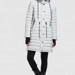 Rabatt 🤩 Khujo MANTEL NIANA SHINE - Wintermantel - Hellgrau, Damen 😍 -Khujo Verkaufsladen 11585738fbfa48349d238170b36c0cfd