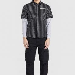 Am billigsten ✔️ Khujo SKELTON - Hemd - Black, Herren ✔️