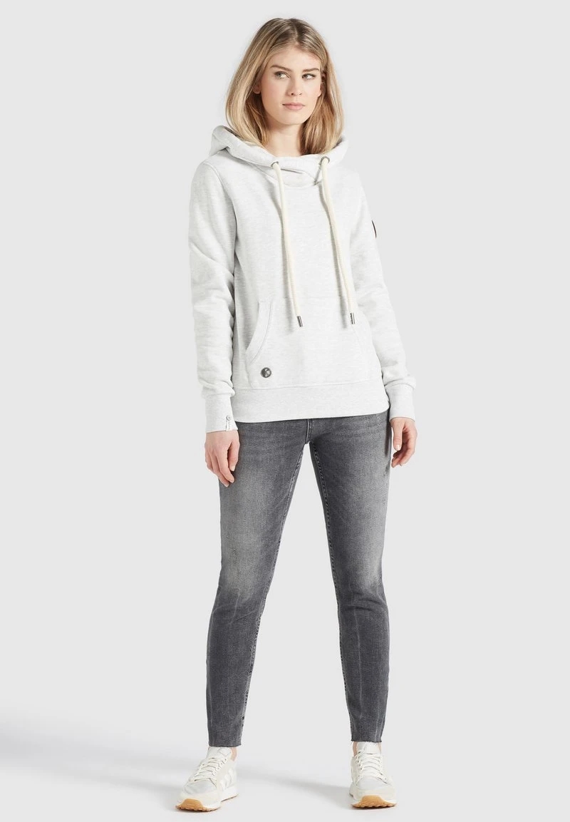 Neu 🎉 Khujo FANCI - Kapuzenpullover - Hellgrau Meliert, Damen ❤️ 4 Neu 🎉 Khujo FANCI - Kapuzenpullover - Hellgrau Meliert, Damen ❤️ – Bild 4