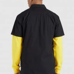 Auslauf ⌛ Khujo SKELTON - Hemd - Black, Herren ⭐ -Khujo Verkaufsladen 131d4515bd21403291ea523b254f0770