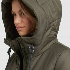 Angebote 🔥 Khujo ARIBAY - Wintermantel - Dunkeloliv, Damen ⭐ -Khujo Verkaufsladen 1402c5473c844016b79084f88c5740f2