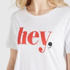 Bestpreis 💯 Khujo BANANI HEY - T-Shirt Print - Weiß, Damen ✨ -Khujo Verkaufsladen 150ea65f77444b11aff90c09a9edf7f7