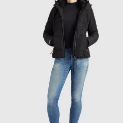 Top 10 💯 Khujo FAYONA - Winterjacke - Black, Damen 😍
