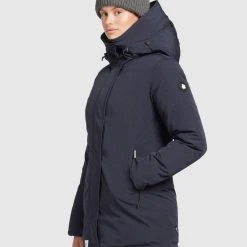 Coupon 🥰 Khujo KANDA - Wintermantel - Dark Blue, Damen 😉 -Khujo Verkaufsladen 16030c0b11da4840b19422dbfdc55e35