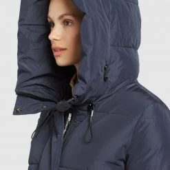 Aktion 💯 Khujo MANTEL SOULANI - Wintermantel - Dunkelblau, Damen 🛒 -Khujo Verkaufsladen 16a8aa60ca184e77addc8203a3ca35f7