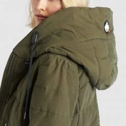 Angebote 🔔 Khujo SHERMA2 - Wintermantel - Oliv, Damen ⭐ -Khujo Verkaufsladen 17512e8b03224adb8719a2eae2fe9f43