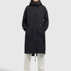 Aktion 😍 Khujo MARNIA - Parka - Schwarz, Damen ⌛