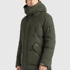 Auslauf ⭐ Khujo GORD - Wintermantel - Dunkelgrün, Herren 🔔 -Khujo Verkaufsladen 18ba774f9b8048cb8277db7bc19136a3