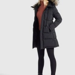 Top 10 ⌛ Khujo MANTEL JARVANA - Wintermantel - Schwarz, Damen 😀 -Khujo Verkaufsladen 191361ce4a4c466bb35872857420c16d