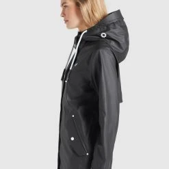 Rabatt 👏 Khujo ALICIA - Parka - Schwarz, Damen ✨ -Khujo Verkaufsladen 19d5326559f14cb79aa2bfb3c7a6a3f1
