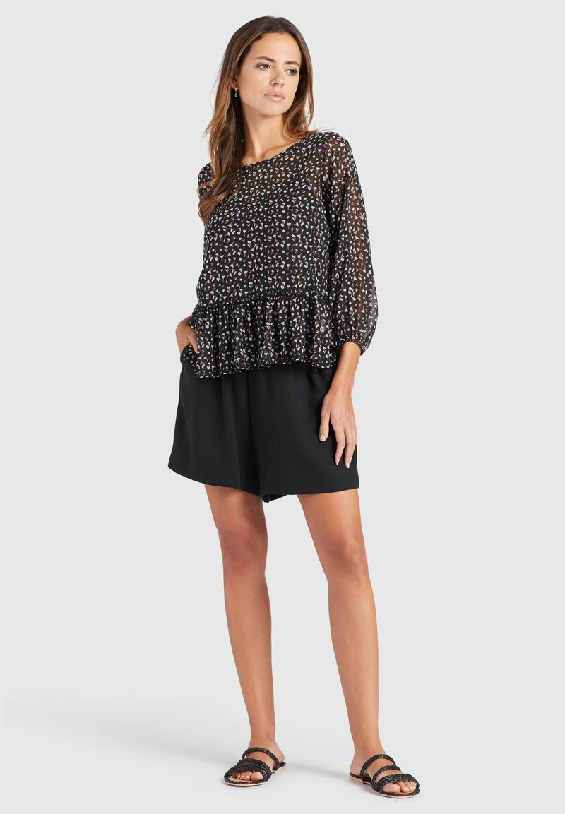 Besorgen 🔔 Khujo KLEMENTINA - Bluse - Black/blue, Damen 😀 2 Besorgen 🔔 Khujo KLEMENTINA - Bluse - Black/blue, Damen 😀 – Bild 2