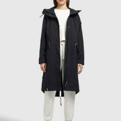 Aktion 😍 Khujo MARNIA - Parka - Schwarz, Damen ⌛ -Khujo Verkaufsladen 1afcb259ed5e48c8a63a6e7fe39de236