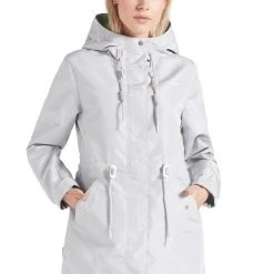 Bestpreis 🛒 Khujo EMURI - Parka - Light Grey, Damen 👏