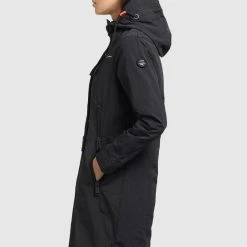 Brandneu 🥰 Khujo ADDA - Parka - Schwarz, Damen 🎁 -Khujo Verkaufsladen 1cf3dba68cea4a4f8d91f00afd0344cf