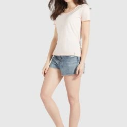 Coupon ⭐ Khujo PERGOLA - T-Shirt Basic - Apricot, Damen ❤️ -Khujo Verkaufsladen 1d7b1e246cfb414ab295e17affa2da93